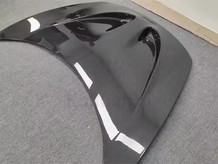 New Carbon Fiber Front Bumper Engine Hoods & Bonnet Cover for  650S